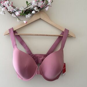 SPANX 30011R Bra-llelujah! Lightly Lined Full Coverage Bra 38D Ballet Rouge NWT